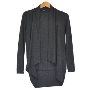 Ambiance dark grey lightweight cardigan S